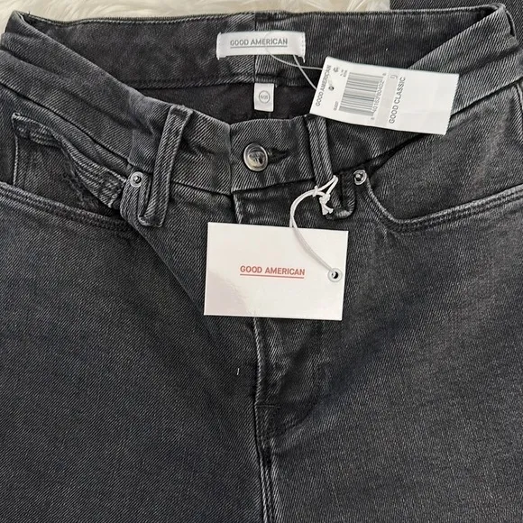GOOD American Classic Black Jeans